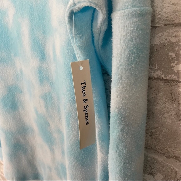 Theo & Spence Tie-Dye Thumbhole Lounge Pullover - Picture 7 of 7